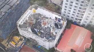 體育館樓頂塌了「10餘人受困」搶救中 黑龍江中學傳意外