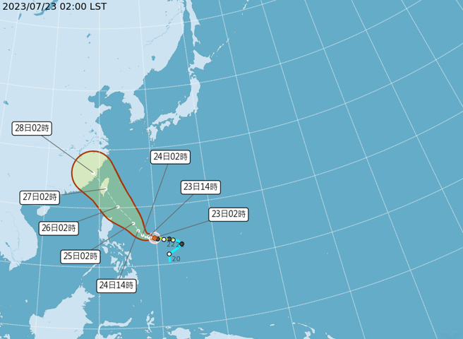 Typhoon Du Surui: Impending Threat and Landfall in Taiwan