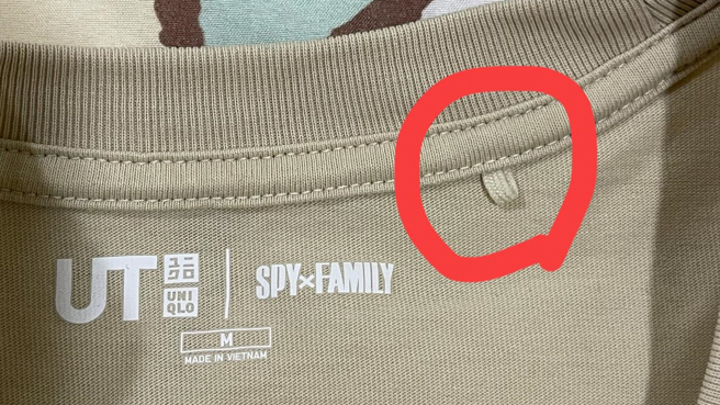 有网友说，小鉤环是方便视障人士分辨衣物正反面，避免穿错出糗，但也有人说是晒衣服防止衣服掉落用的。（图／翻摄自爆废公社二馆）