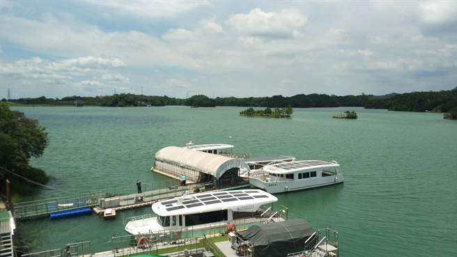 杜苏芮颱风即将侵台，乌山头水库已有7成满。（农水署嘉南管理处提供／程炳璋台南传真）