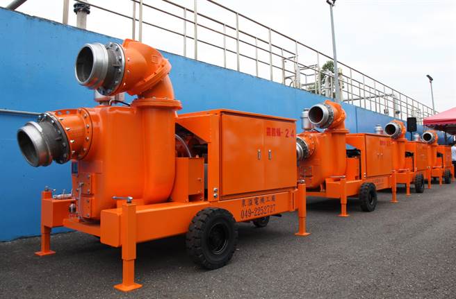 因应中度颱风杜苏芮来袭，嘉义县内264座抽水站、546座水门已完成整备作业。（嘉义县政府提供∕吕妍庭嘉义传真）