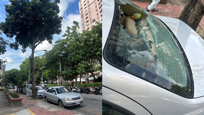 「这地方」也爆掉落物砸中人车！罗廷玮沈重喊话：杜绝憾事再次发生。（图罗廷玮办公室提供）
