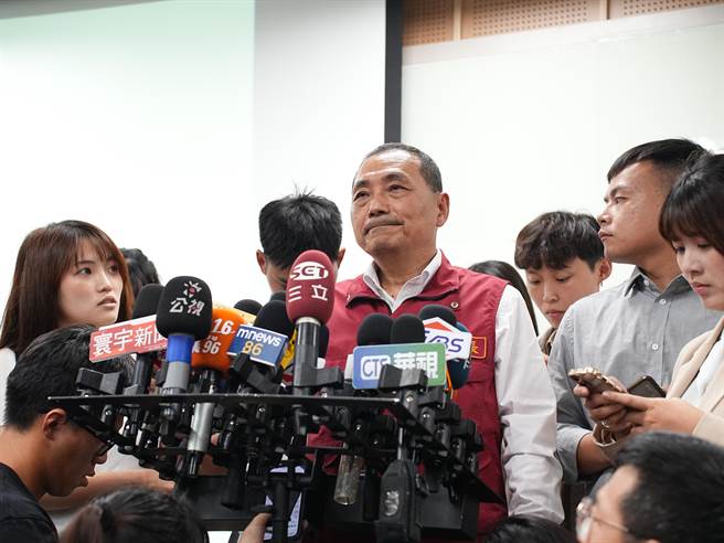 國民黨總統參選人、新北市長侯友宜對此表示，警方獲報後，已火速在3小時內破案，希望大家不要以身試法，甚至開玩笑都不可以。(黃敬文攝)