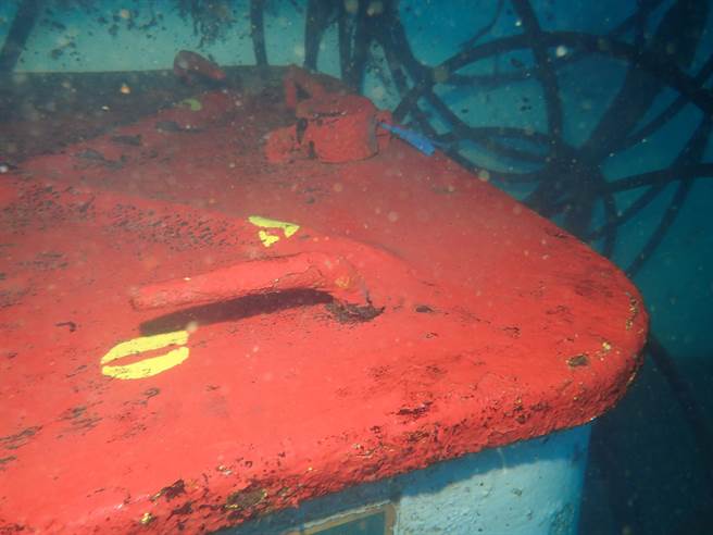 今日天使輪人孔封妥情形(港務公司提供／簡立欣台北傳真)