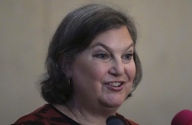 政治事务次卿卢岚（Victoria Nuland）。(资料照/美联社)