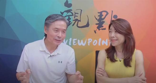 民党总统参选人侯友宜竞选办公室执行长金溥聪25日接受〈兰萱看世界〉广播节目专访。（摘自观点YouTube）