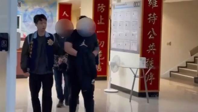 林男经常找来友人开毒趴，警方攻坚后，逮捕林与2名友人。（新北市刑大提供）