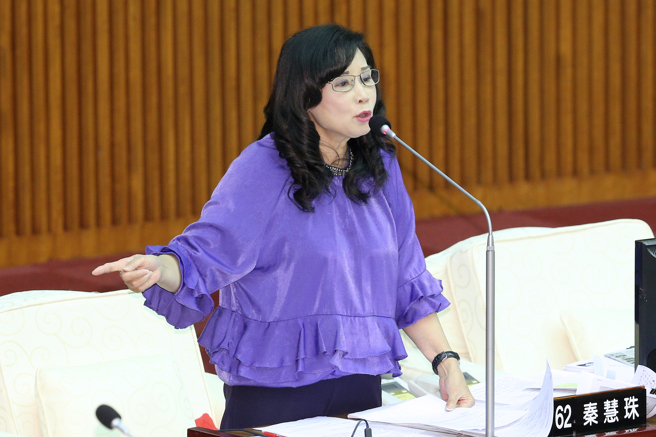 台北市議員秦慧珠籲國民黨總統參選人侯友宜盡快提出核能政策白皮書。（資料照,黃世麒攝）