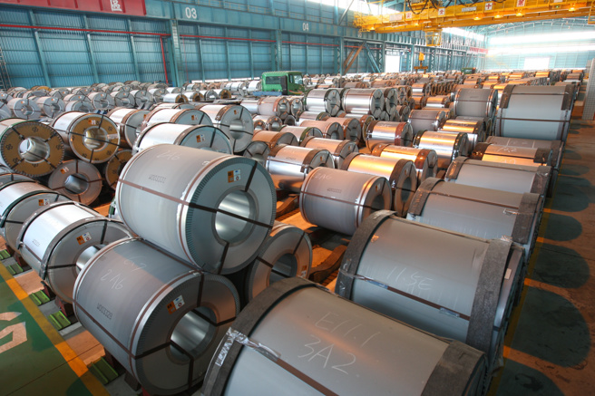 中鋼6月出現虧損。（圖／報系資料照）