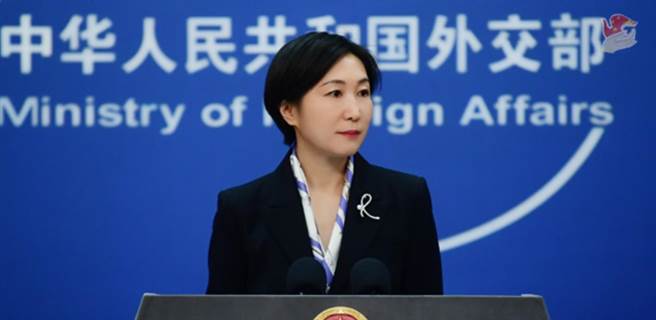 中國大陸外交部發言人毛寧。（中國外交部官網）