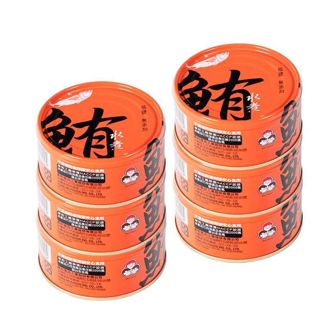 momo购物「好妈妈」无添加水煮鲔鱼6罐组，优惠价185元。（momo购物提供／古明弘台北传真）