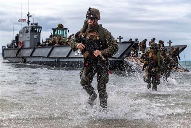 过去在护身军刀2021跨国军演期间，就曾发现中国大陆海军「天王星舰」逼近监视进行情搜。（示意图／澳大利亚国防部）