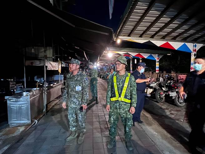 国军进驻山区，将视颱风状况与需求，就近调度兵力进驻。（高雄市原民会提供／林雅惠传真）
