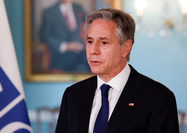 美国国务卿布林肯（Antony Blinken）。（图／路透社）