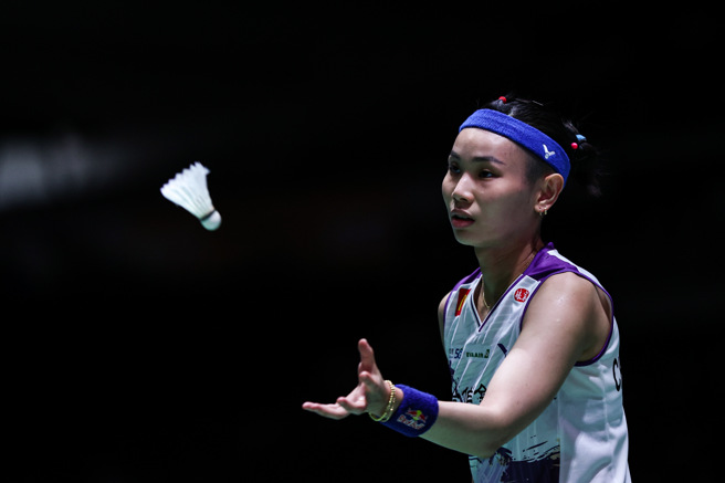 戴资颖在日本羽球公开赛首轮不到30分钟过关。（Badminton Photo提供／陈筱琳台北传真）