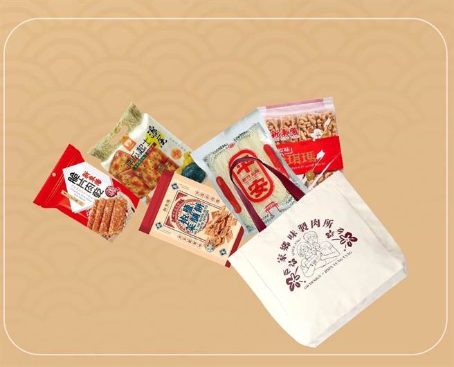 新东阳「OB联名提袋平安普渡组」，限时优惠价580元。（新东阳提供／朱世凯台北传真）