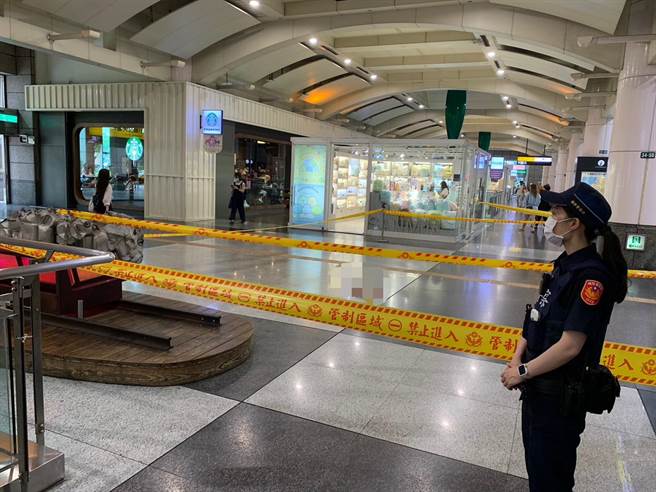 板桥车站内2名街友发生衝突，1人受伤送医。（警方提供）