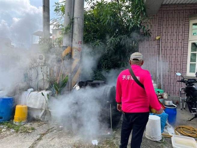 云林县新增3例登革热确诊累计91例，古坑乡达81例。（云林县政府提供／张朝欣云林传真）