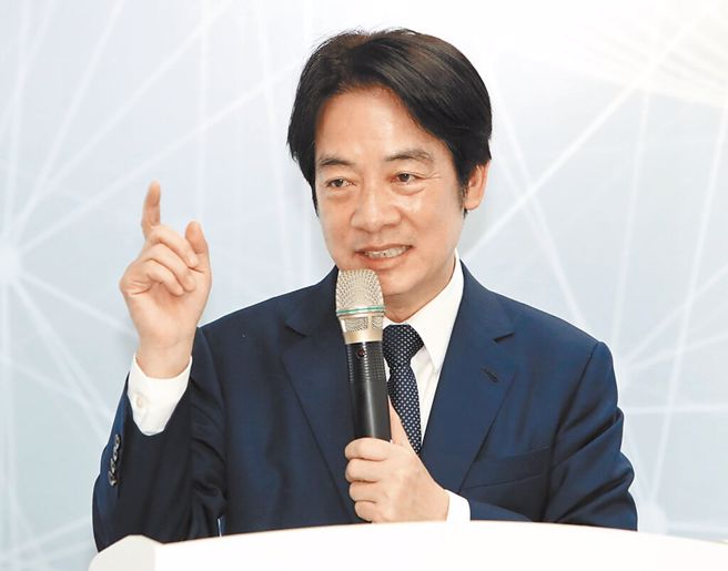 民进党总统参选人赖清德（图）日前在台中市进行不公开行程，根据在场人士转述，赖清德称总统蔡英文7年多的总统任内，执政表现比马英九好。（本报系资料照）