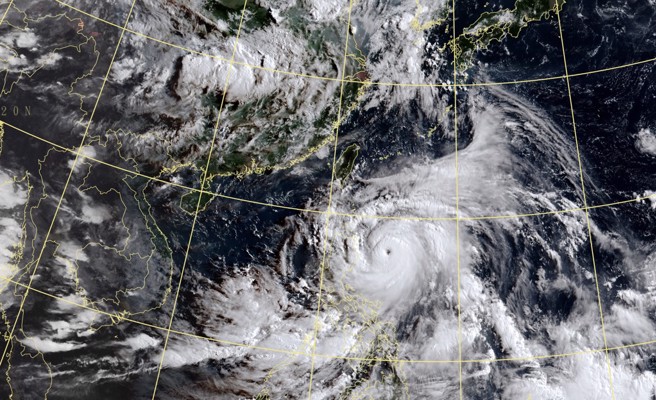 還是沒颱風假！北北基桃與這4縣市27日正常上班上課。（中央氣象局提供）
