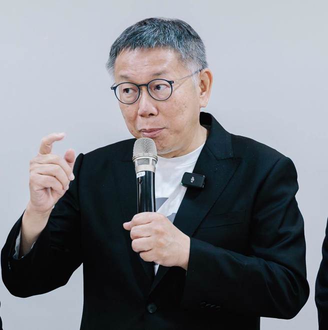 民眾黨總統參選人柯文哲。（本報資料照片）