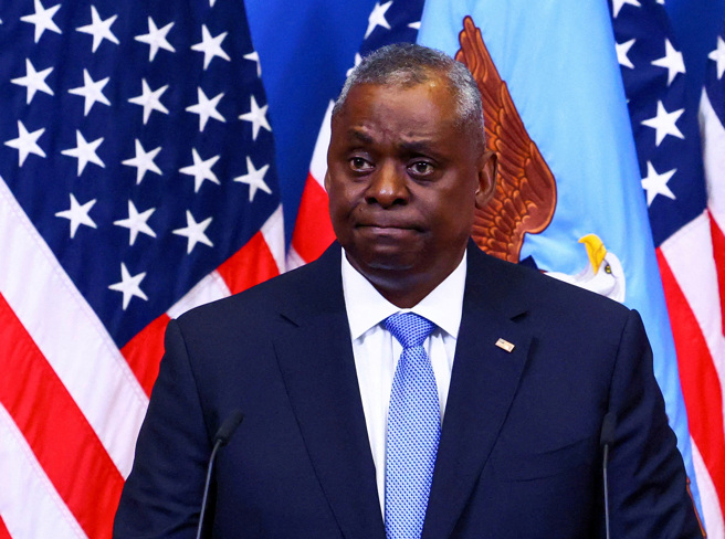 美国国防部长奥斯汀（Lloyd Austin）。（图／路透社）