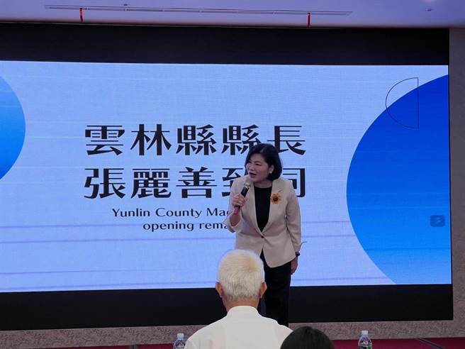 县长张丽善亲自出席勉励学生们。（云林县府提供）