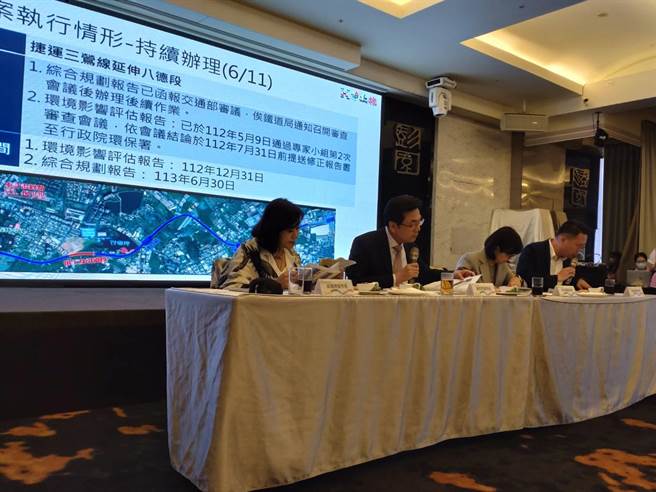 ▲四位副市长于会议讨论各项跨县市合作议题与政策。（基隆市政府提供／徐佑升基隆传真）