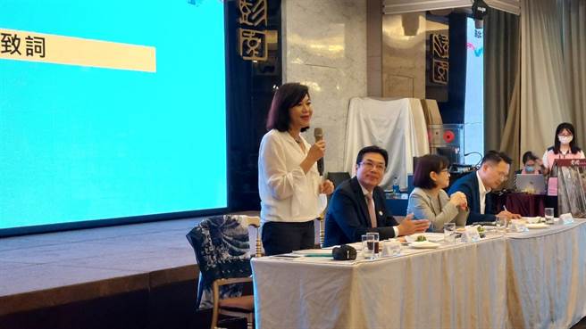 ▲基隆市副市长邱佩琳表示，未来基北北桃四个县市将持续合作，在互利、互助、及互惠的合作基础上，推动基北北桃北台湾各项重大发展计画及跨域建设领头羊角色。（基隆市政府提供／徐佑升基隆传真）