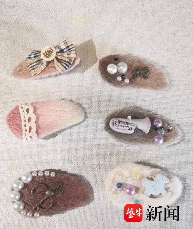 有些手艺好的年轻女性会把芒果核拿来做成髮夹。（图／紫牛新闻）