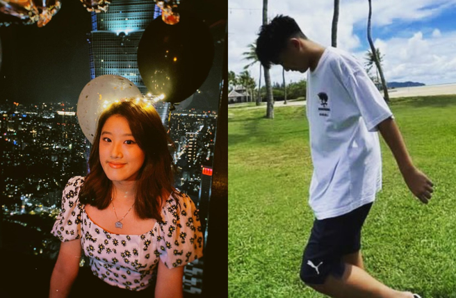 曹格兒子與賈靜雯女兒傳出戀愛說。(圖/梧桐妹 IG、Joe IG)