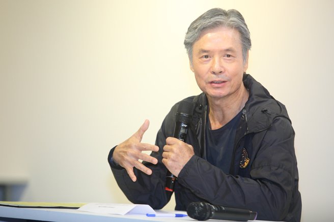 侯友宜竞选办公室执行长金溥聪。（资料照,张铠乙摄）