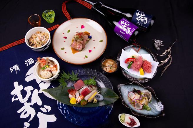 宜蘭力麗威斯汀度假酒店與鳥取縣上道町知名酒造千代結合作，於9月1日推出會席料理「夏日歡宴」。（圖／業者提供）