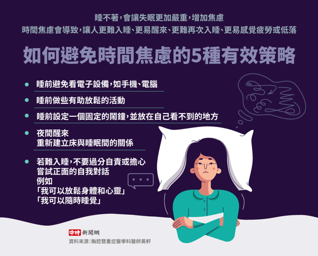 如何避免时间焦虑的5种有效策略(制图/陈友龄)