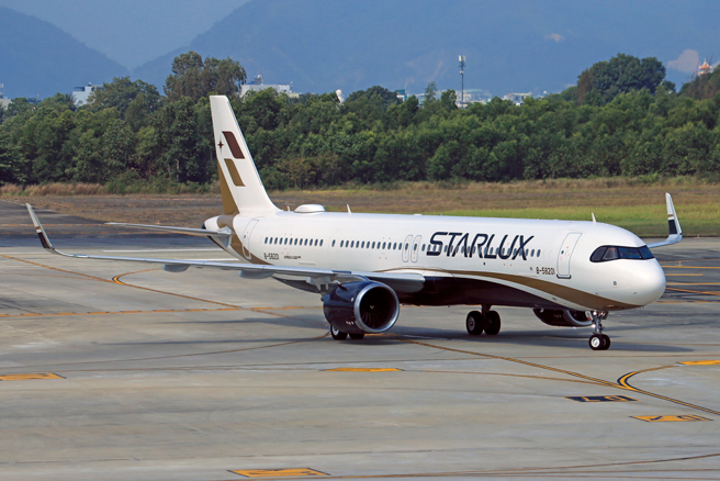 星宇航空一架A321型飞机27日在曼谷机场疑似发生重落地。（示意图，非当事班机／shutterstock）