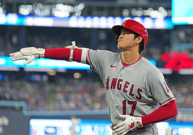 大谷翔平敲出今年赛季个人第39轰。（路透）