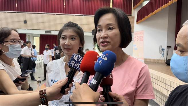 國民黨智庫執行長柯志恩今（29）日認為，國民黨風暴只是一時的，內部必須穩定軍心，也相信侯市長會往勝利前進。（柯宗緯翻攝）