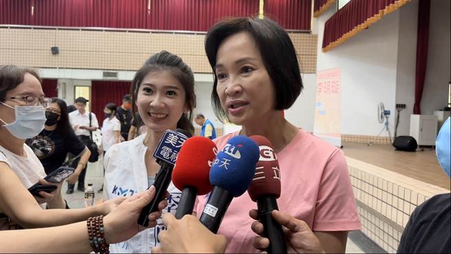 國民黨智庫執行長柯志恩今（29）日認為，國民黨風暴只是一時的，內部必須穩定軍心，也相信侯市長會往勝利前進。（柯宗緯翻攝）