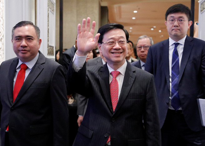 香港特别行政区行政长官李家超。（图／路透社）