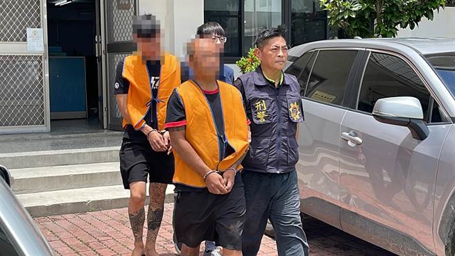 抓到人了！颱风天偷鹿，2男子遭逮。(警方提供)