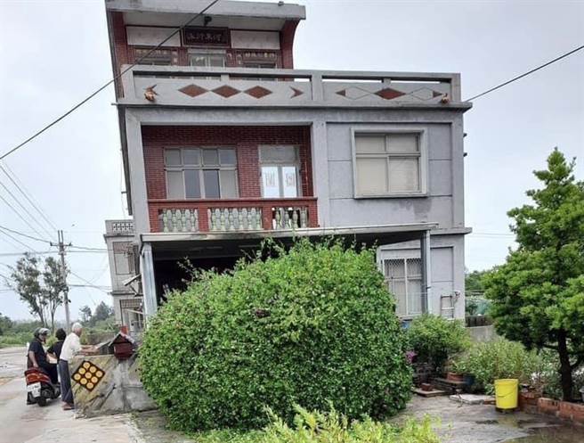 被攔腰吹斷的「鋼盔九重葛」橫倒主人家前，網友得知後都感到相當惋惜。(圖／民眾提供)