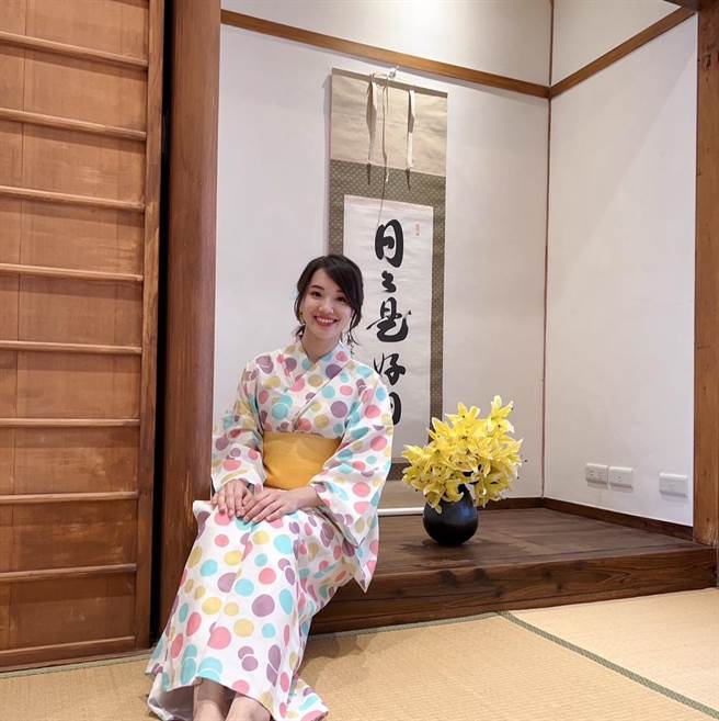 ▲基隆市议员许睿慈表示，大沙湾先前是海水浴场也是清法战争的据点，同时也有日式官舍。欢迎游客基隆来体验浴衣打卡，以及日式和风的歷史文化。（徐佑升摄）