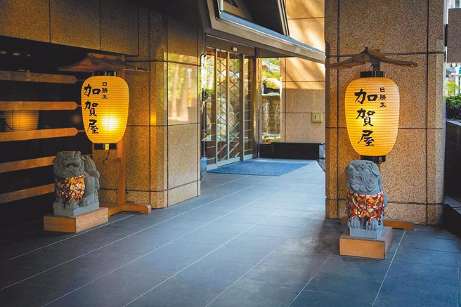 北投知名溫泉飯店「加賀屋」29日實施電梯修繕工程傳意外，2電梯工人1死1昏迷。（本報資料照）