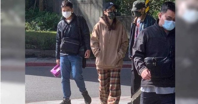 网红兔美2021年2月被警方查出购毒。（图／CTWANT）