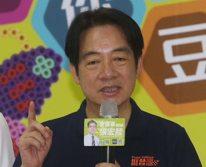 民进党总统参选人赖清德子弟兵、立委林俊宪认为，2024在台南只要有一席立委落选，赖清德（如图）就会输掉总统大选。（中时资料照／赵双杰摄）