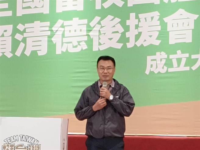 農委會主委陳吉仲宣布8月1日農業部將掛牌成立。（廖素慧攝）