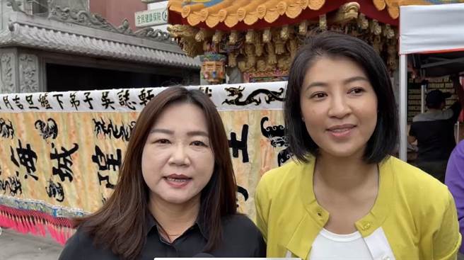 南投县立委马文君与县长许淑华都坚定表态总统大选挺侯友宜。曾雪蒨摄