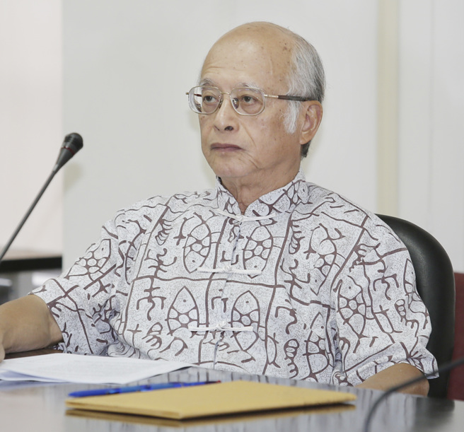 台湾大学心理学系名誉教授黄光国。（姚志平摄）