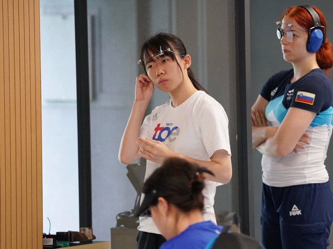 陈俞如在慢射资格赛表现相当稳定。(大专体总提供)