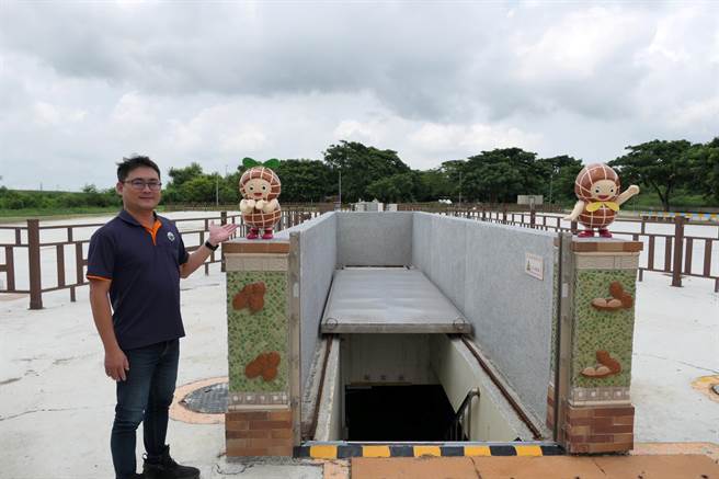 云林县北港镇「北港砾间接触曝气氧化厂」正式启用，打造水利教育场域。（张朝欣摄）
